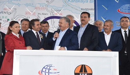 MALATYA KUZEY ÇEVRE YOLU'NUN YAPIMINA BAŞLANDI