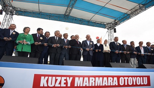 KUZEY MARMARA OTOYOLU'NUN PAŞAKÖY-TEM KURTKÖY BAĞLANTI YOLU TRAFİĞE AÇILDI