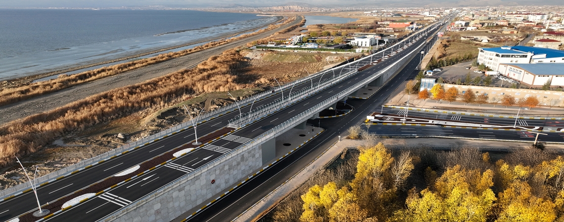 VAN ÇEVRE YOLU’NUN 1. VE 3. KESİMLERİ HİZMETE AÇILDI