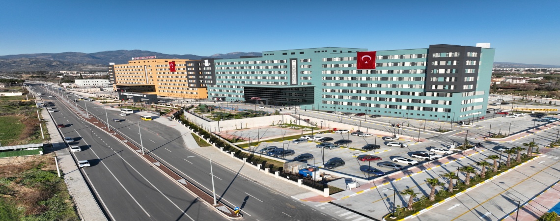 AYDIN ŞEHİR HASTANESİ VE BAĞLANTI YOLU`NU CUMHURBAŞKANI ERDOĞAN HİZMETE SUNDU