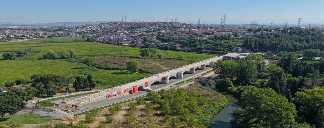 SAKARYA’NIN KÜLTÜR HAZİNESİ TARİHİ SANGORİOS KÖPRÜSÜ RESTORE EDİLDİ