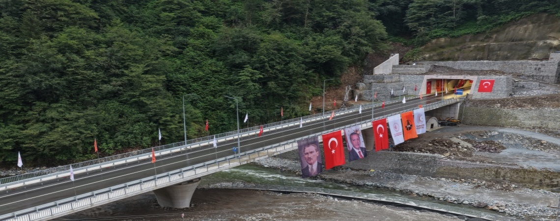 AYDER’E ULAŞIMDA YENİ DÖNEM: ÇAMLIHEMŞİN TÜNELİ HİZMETE AÇILDI