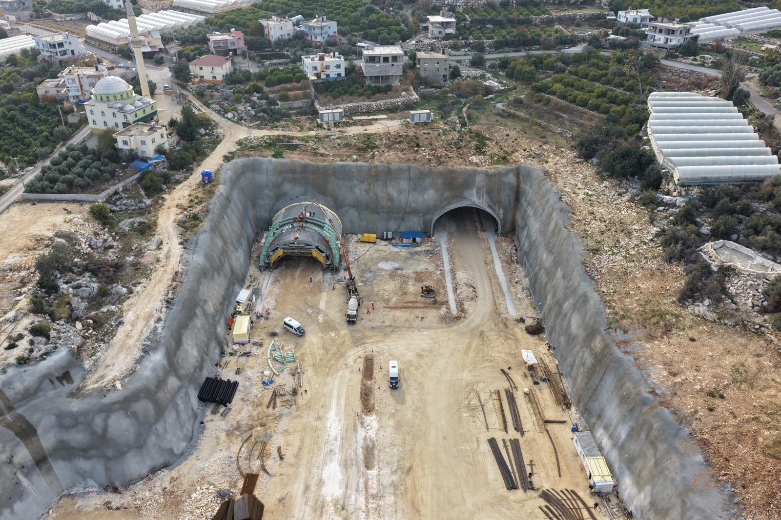 T3 Tünel Giriş Portalı Fotoğrafı