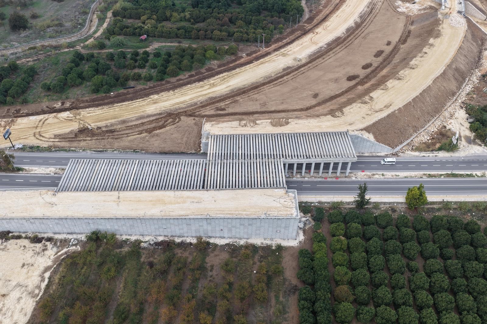 Erdemli Doğu Toprakarme Duvar İmalatı Fotoğrafı