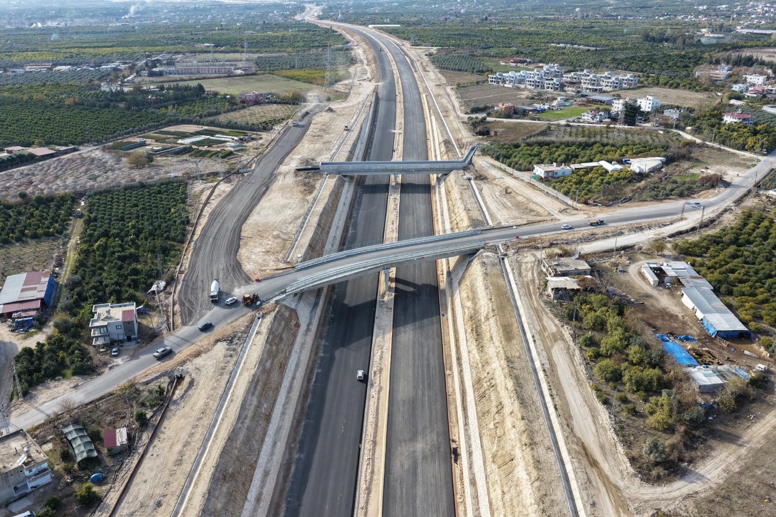 Üst Geçit yapım Fotoğrafı