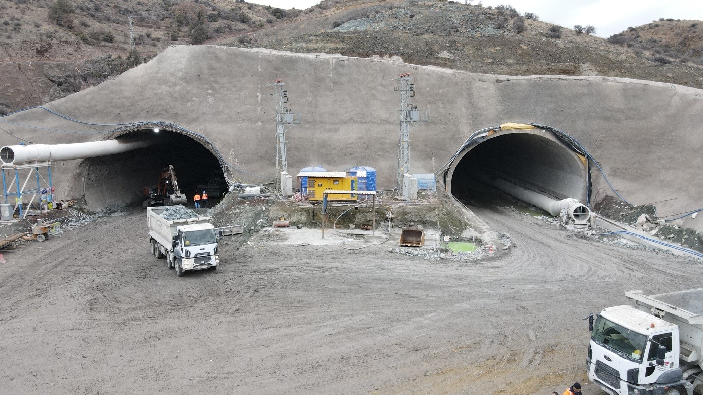 tünel çalışmaları fotoğrafı